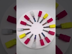 সংক্ষিপ্ত ফ্লিটস অতিরিক্ত দীর্ঘ শেষ মিলস কোণার ব্যাসার্ধ শেষ মিলস ন্যাকো 4 লেপযুক্ত কার্বাইড শেষ মিলস 5 মিমি