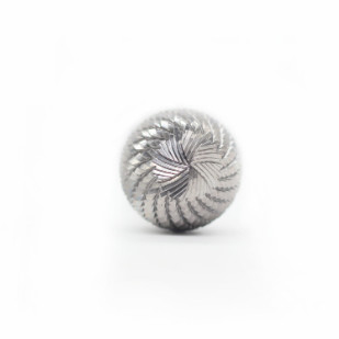 D-Ball Shape 25mm Cut Dia Carbide Burrs With 8mm Shank Dia  Double Cut Carbide Rotary Burr