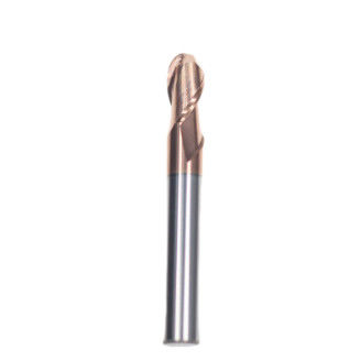 ভালো দাম 8mm Dia R4*8*16*8*100L 2Flutes TiAISiN কার্বাইড বল নাক শেষ মিল জন্য কার্বন ইস্পাত খাদ ইস্পাত ঢালাই লোহা অনলাইনে
