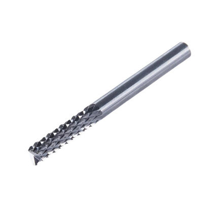 ভালো দাম 4.0*12*50L সলিড কার্বাইড কর্ন দাঁত শেষ মিল CNC রাউটার কর্ন বিট অনলাইনে