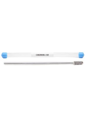 ভালো দাম C0820-150mm প্রসারিত 6mm শ্যাঙ্ক টংস্টেন কার্বাইড Burrs স্ট্যান্ডার্ড ডাবল কাট কার্বাইড Burrs অনলাইনে