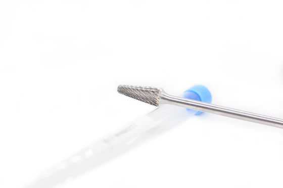 ভালো দাম Customized L- Ball Nosed Cone Shape Tungsten Carbide Burrs 12*28 Standard Double Cut 6mm Shank With 178 Overall Length অনলাইনে