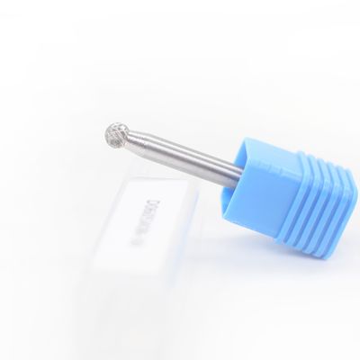 ভালো দাম D-Ball Shape Tungsten Carbide Burrs Ball Shape 6mm*5mm standard double cut with 6mm shank অনলাইনে