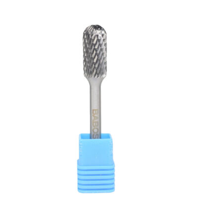 গুণ 1/2 "কাট ডায়া সিলিন্ডারিকাল ব্যাসার্ধ শেষ Burr ডাবল কাটা 1/4' 'শ্যাঙ্ক ডাই গ্রাইন্ডার ড্রিল বিট কারখানা